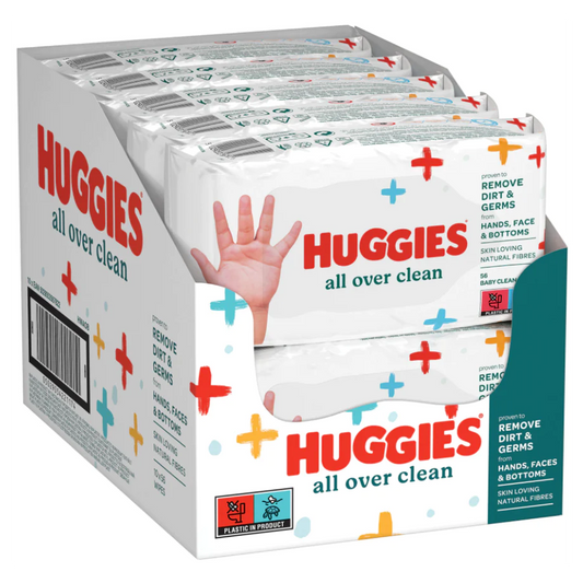 Huggies All Over Clean Wipes (560ct)