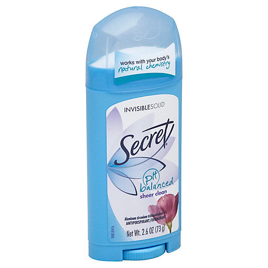 Secret Deodorant Sheer Clean (6pk)