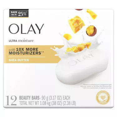 Olay Bar Soap w/Shea Butter (12ct)